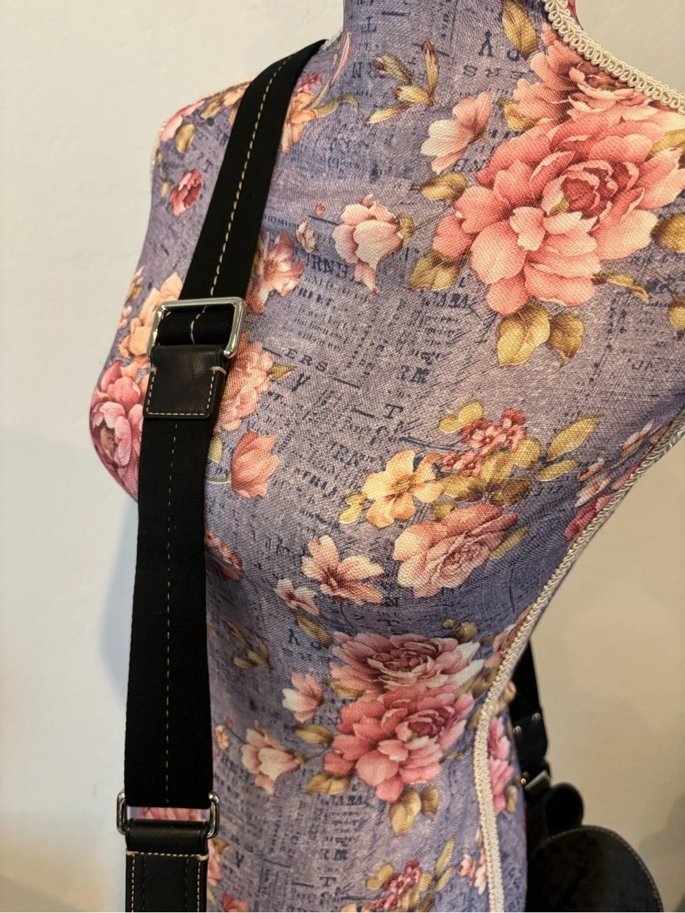 Coach Black Voyager Monogram Canvas Crossbody Messenger Bag